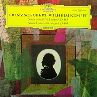 Deutsche Grammophon Stereo : Kempff  - Schubert Sonatas 16 & 18
